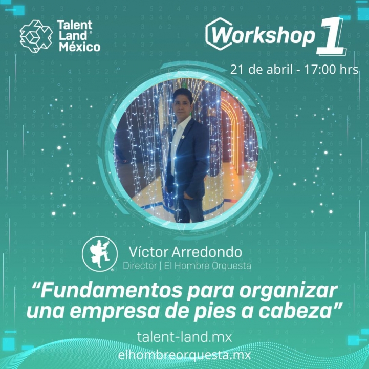Workshop: Fundamentos para Organizar una Empresa de Pies a Cabeza - Talent Land 2025